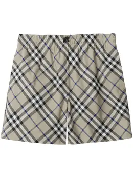 Burberry: Хлопковые шорты 