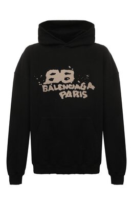 Balenciaga: Хлопковая толстовка 