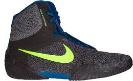 Nike: Синие кроссовки 
