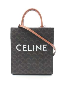 Céline Pre-Owned: Коричневая сумка-шоппер