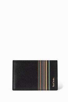 Paul Smith: Картхолдер Signature Stripe в полоску