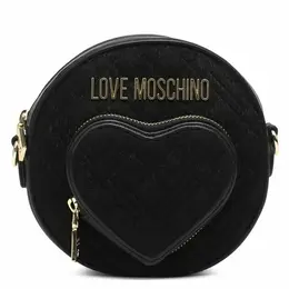 LOVE MOSCHINO: Чёрная сумка 