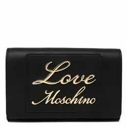 LOVE MOSCHINO: Чёрная сумка 