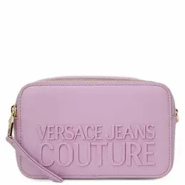 Versace Jeans Couture: Фиолетовая сумка