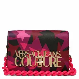 Versace Jeans Couture: Многоцветная сумка