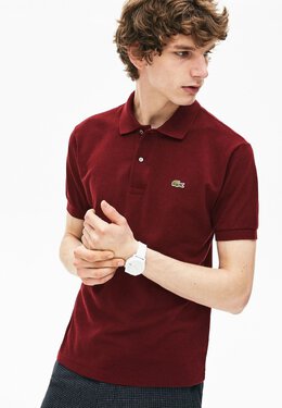 Lacoste: Тёмное поло 