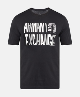 Armani Exchange: Чёрная футболка