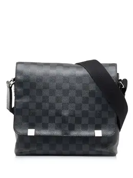 Louis Vuitton Pre-Owned: Чёрная сумка через плечо 