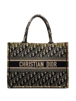 Christian Dior Pre-Owned: Синяя сумка-шоппер