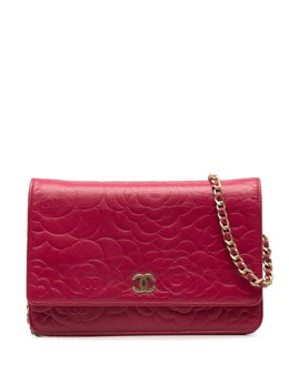 CHANEL Pre-Owned: Розовый кошелёк 