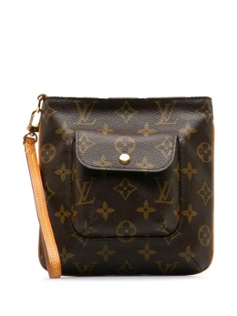 Louis Vuitton Pre-Owned: Коричневый клатч