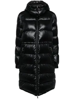 Moncler: Длинный пуховик 