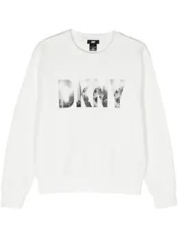 DKNY: Белый свитшот 