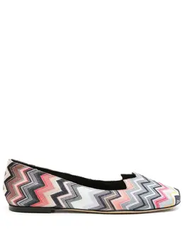 Missoni: Многоцветные балетки 