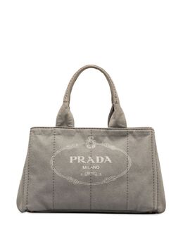 Prada Pre-Owned: Сумка-шоппер с принтом