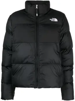 The North Face: Куртка  Logo с принтом