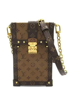 Louis Vuitton Pre-Owned: Коричневый клатч