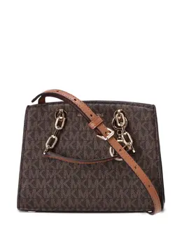 Michael Kors: Коричневая сумка-шоппер 