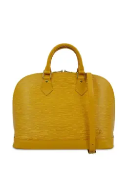 Louis Vuitton Pre-Owned: Жёлтая сумка 