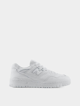 New Balance: Белые кроссовки  550