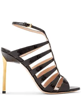 TOM FORD: Чёрные сандалии 