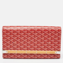 Goyard: Красный клатч