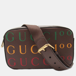 Gucci: Коричневая сумка 