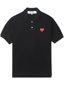 Comme Des Garçons Play: Хлопковое поло Heart