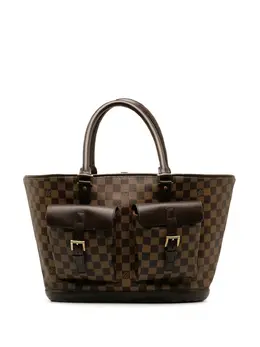 Louis Vuitton Pre-Owned: Коричневая сумка-шоппер