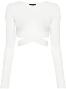 Elisabetta Franchi: Белый свитер 