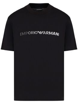 Emporio Armani: Хлопковая футболка