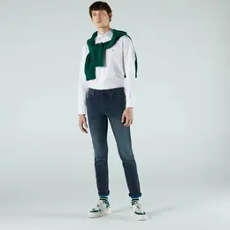 LACOSTE: Синие джинсы 