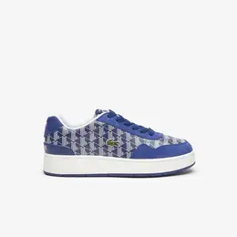 LACOSTE: Синие кеды 