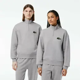 LACOSTE: Серый свитшот 