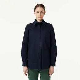 LACOSTE: Синяя куртка 