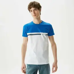 LACOSTE: Белая футболка 