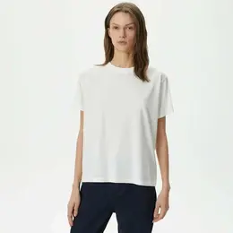 LACOSTE: Белая футболка 