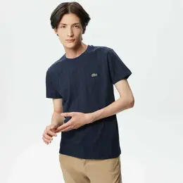 LACOSTE: Тёмная футболка 