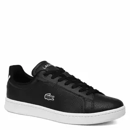 LACOSTE: Чёрные кеды 