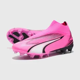 PUMA: Розовые кеды 