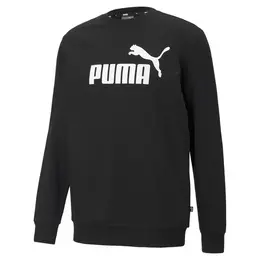 PUMA: Чёрный свитшот  Essentials