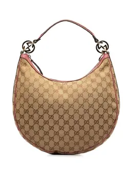 Gucci Pre-Owned: Коричневая сумка