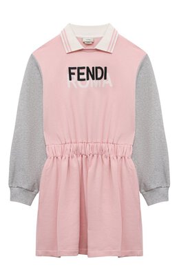 Fendi: Хлопковое платье 