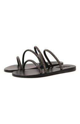 Ancient Greek Sandals: Чёрные шлёпанцы 