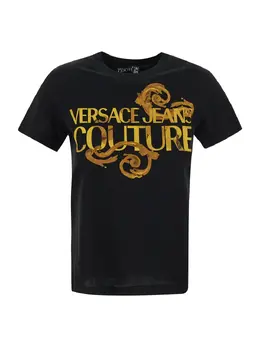 Versace Jeans Couture: Хлопковая футболка