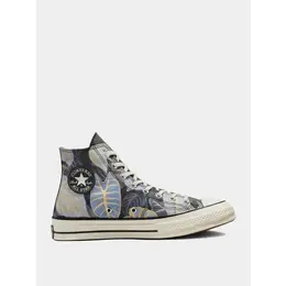 Converse: Серые кеды  Chuck 70 Hi