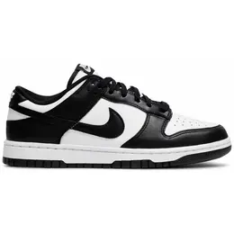 NIKE: Чёрные кроссовки  Dunk Low Retro