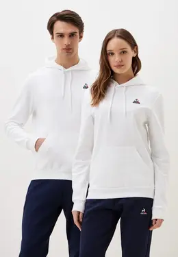 Le Coq Sportif: Белая толстовка 