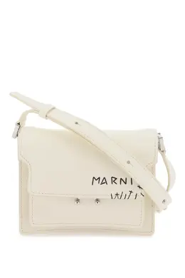 Marni: Белая сумка  Trunk