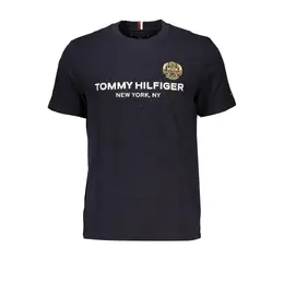 Tommy hilfiger: Голубая футболка